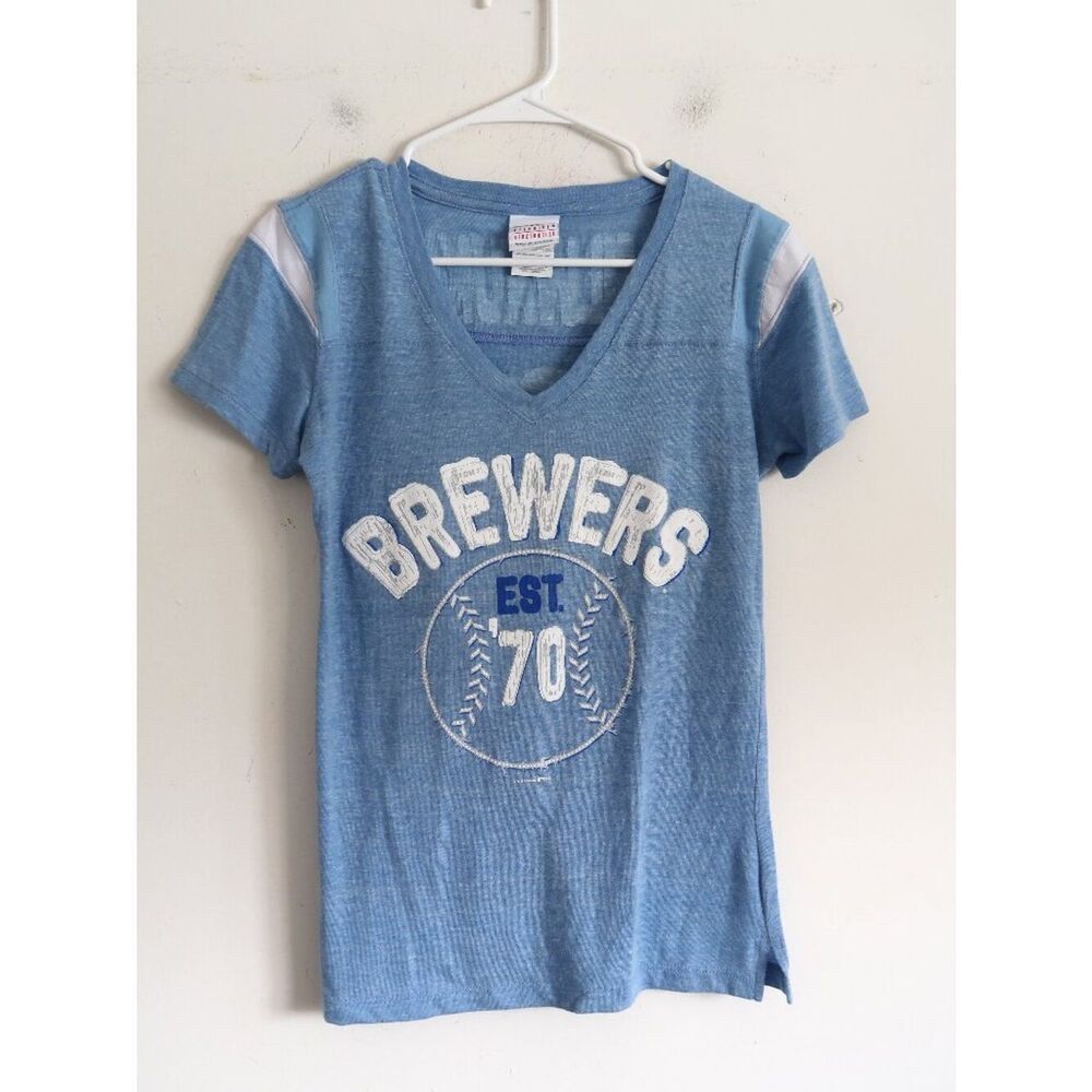 MLB Milwaukee Brewers Tee - Size Medium